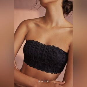 Cosabella - Sweet Treats Bandeau - Black - Small - Excellent - Anthropologie